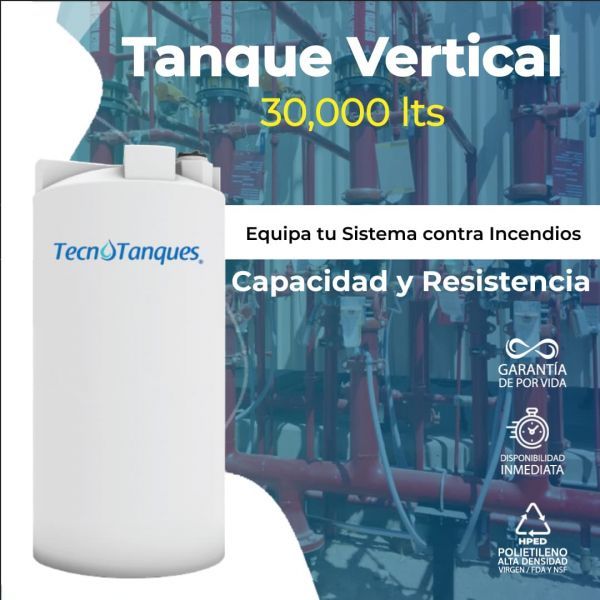 Tanque Vertical 30 mil